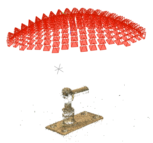 Hemispherical camera trajectory